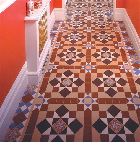 Victorian Floor Tiles Chatsworth Pattern Victorian Hallway Tiles