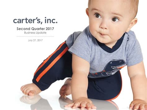 Carters Inc 2017 Q2 Results Earnings Call Slides Nysecri