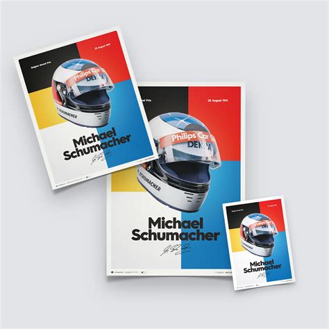 Michael Schumacher Keep Fighting Poster Preview