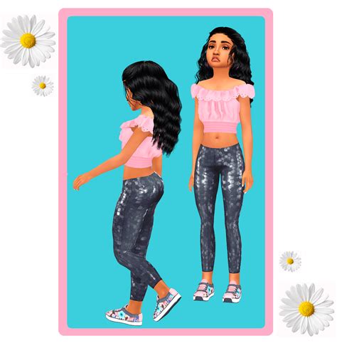 Black Sims Body Preset Cc Sims 4 New Heigh Body Preset Growth Stages