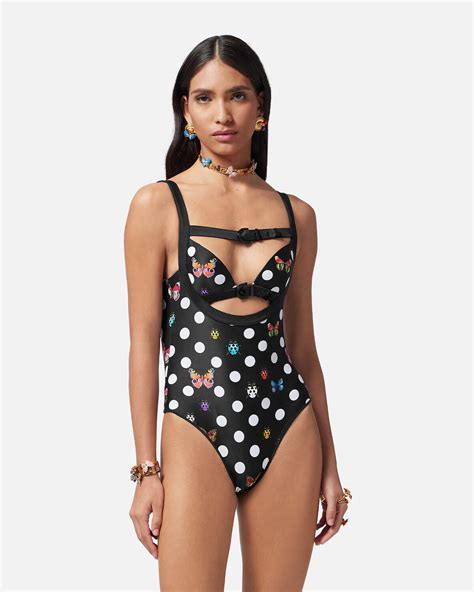 Versace Butterflies One Piece Swimsuit For Women Us Online Store