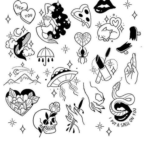 Pin By Fabiana Aguilar♡ On Drawing Tattoos Cute Tattoos Doodle Tattoo