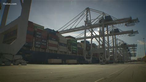 Port Of Savannah Backlog During Pandemic