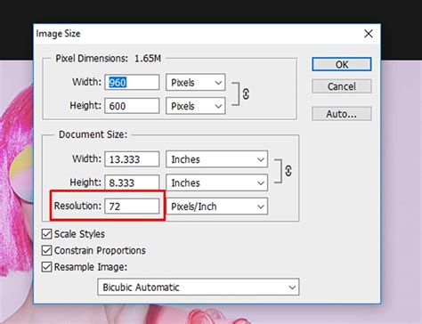 How To Increase The Resolution Of An Image In Photoshop Wpklik