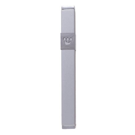 Yair Emanuel Stainless Steel Mezuzah Case With Shin Choice Of Colors