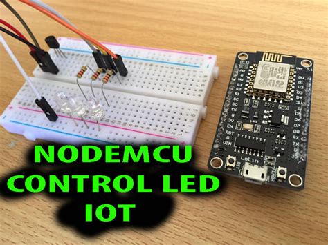 Iot Project Nodemcu Esp8266 Control Led Menggunakan Internet Server