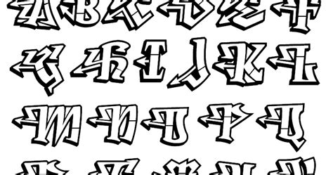 El Abecedario En Graffiti / Esta página tiene varios abecedarios de