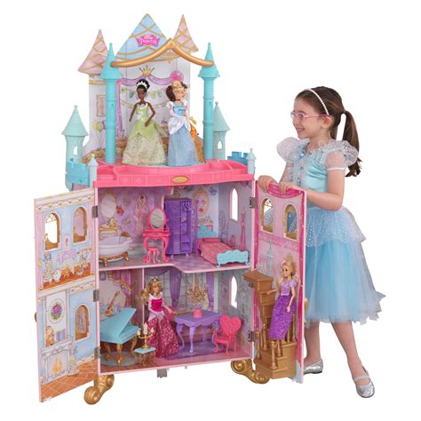 Disney Princess Dance & Dream Dollhouse By KidKraft with 20 Accessories 