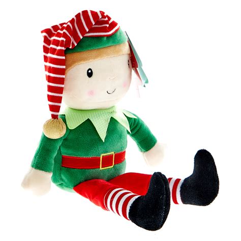 Buy Elf Boy Christmas Soft Toy For Gbp 199 Card Factory Uk
