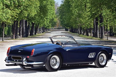 1961 Ferrari 250 Gt Swb California Spider Up For Grabs At Villa Erba