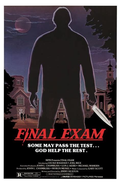 Final Exam Movie Poster - IMP Awards