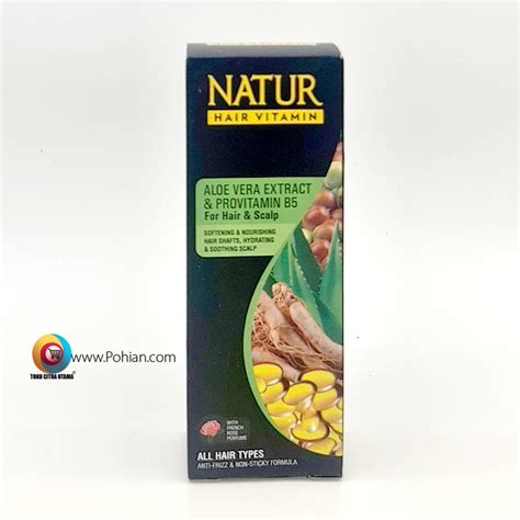 Natur Hair Vitamin Aloe Vera Extract And Provitamin B5 80 Ml Agen