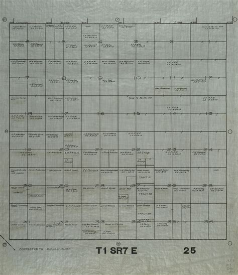 1914 Maricopa County, Arizona land ownership plat map T1S R7E | Arizona