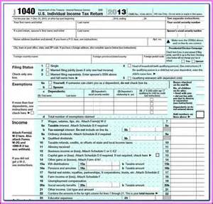 Federal Income Tax Forms 1040a Instructions Form Resume Examples