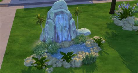The Sims 4 Functional Waterfall Mod Amazon Sims Studio