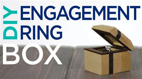 See more ideas about ring boxes diy, ring box, diy box. DIY Engagement Ring Box | 13 - YouTube