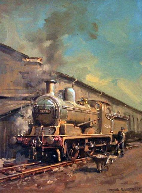 Guild Of Railway Artists Art Gallery Trains And Locomotivesall In A