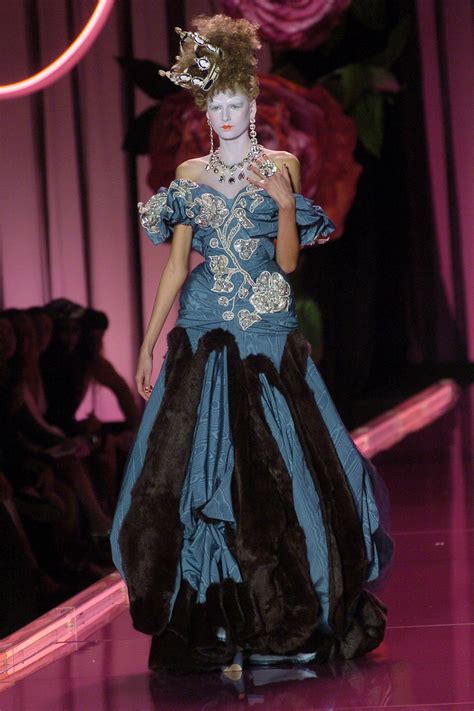 Christian Dior Fall 2004 Couture Fashion Show Collection See The