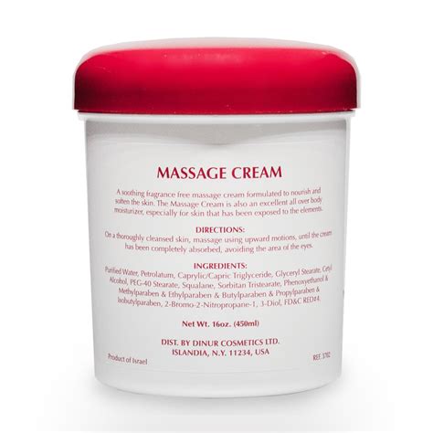 Massage Cream Dinur Cosmetics