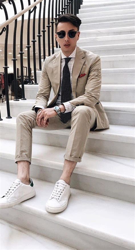 10 Ways To Team Up Suits With Sneakers Suits And Sneakers Hipster