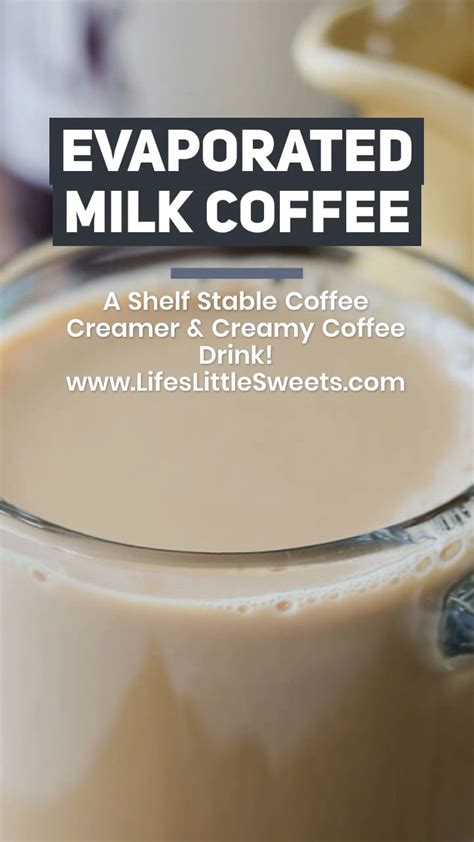 Ok, so for whatever flavor of creamer you want, you start off with the same basic 'base' recipe. Evaporated Milk Coffee (Coffee Creamer Alternative) - Life ...