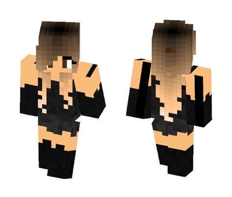 Download Ariana Grande Black Outfit Minecraft Skin For Free