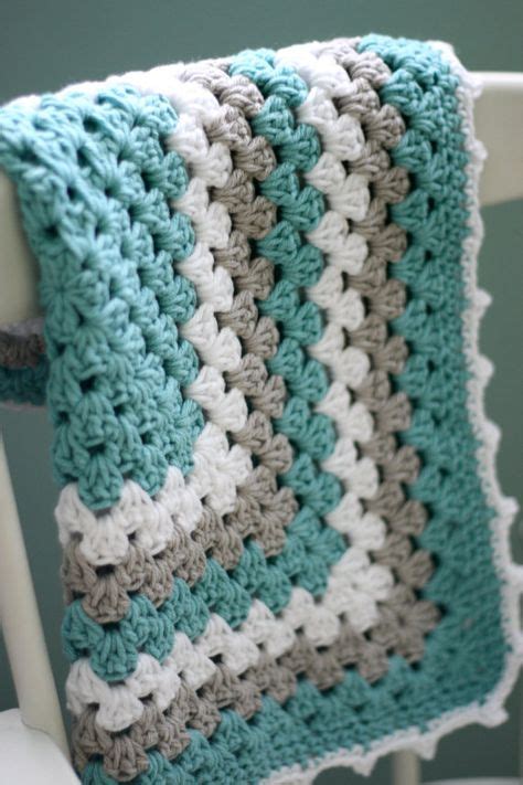 Daisy Cottage Designs Granny Square Blanket Crochet Pattern Granny