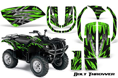 Yamaha Grizzly 660 Creatorx Graphics Kit Decals Stickers Bolt Thrower