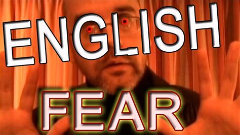 How Do I Express Fear In English English Words Fear