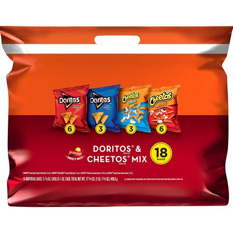 Buy Frito Lay Doritos And Cheetos Mix Variety Pack 18 Count Online At