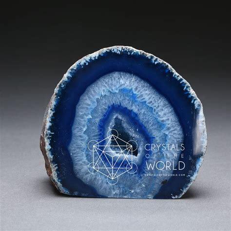 Agate Geodes Blue Crystals Of The World
