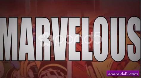 Download free slideshow templates, logo reveals, intros, customizable typography motion graphics, christmas templates and more! Marvelous - A Marvel Superhero & Comic Themed Intro Opener ...