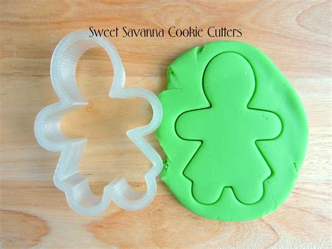 Gingerbread Girl Cookie Cutter — Sweet Savanna Cookie Cutters