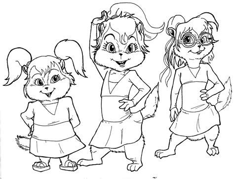 Alvin and the chipmunks coloring pages. Alvin and the chipmunks coloring pages