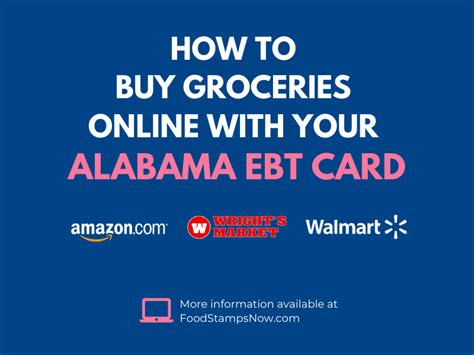 Can i use my cash benefits to buy items online? How to Buy Groceries Online with Alabama EBT - Food Stamps Now