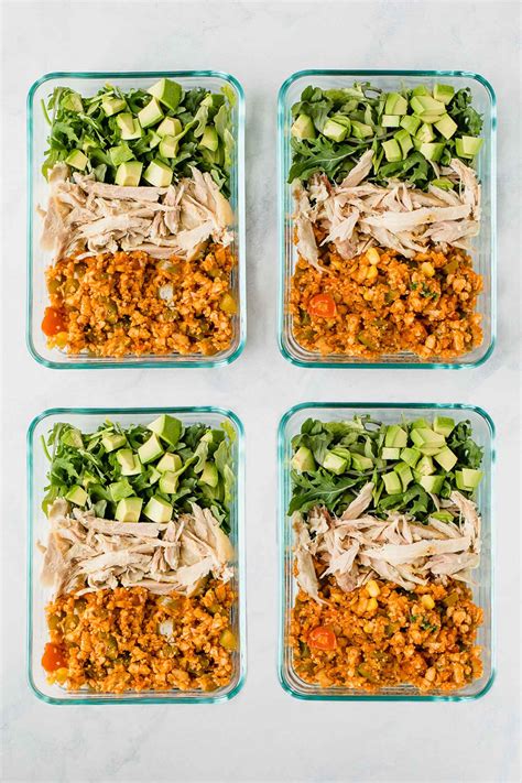 Most vegetables are low in carbs. Low-Carb Mexican Meal Prep Bowls - Jar Of Lemons