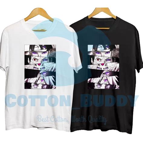 Jual Banjir Promo Bonus Mini Gold Kaos Tshirt Naruto Eyes Baju Anime