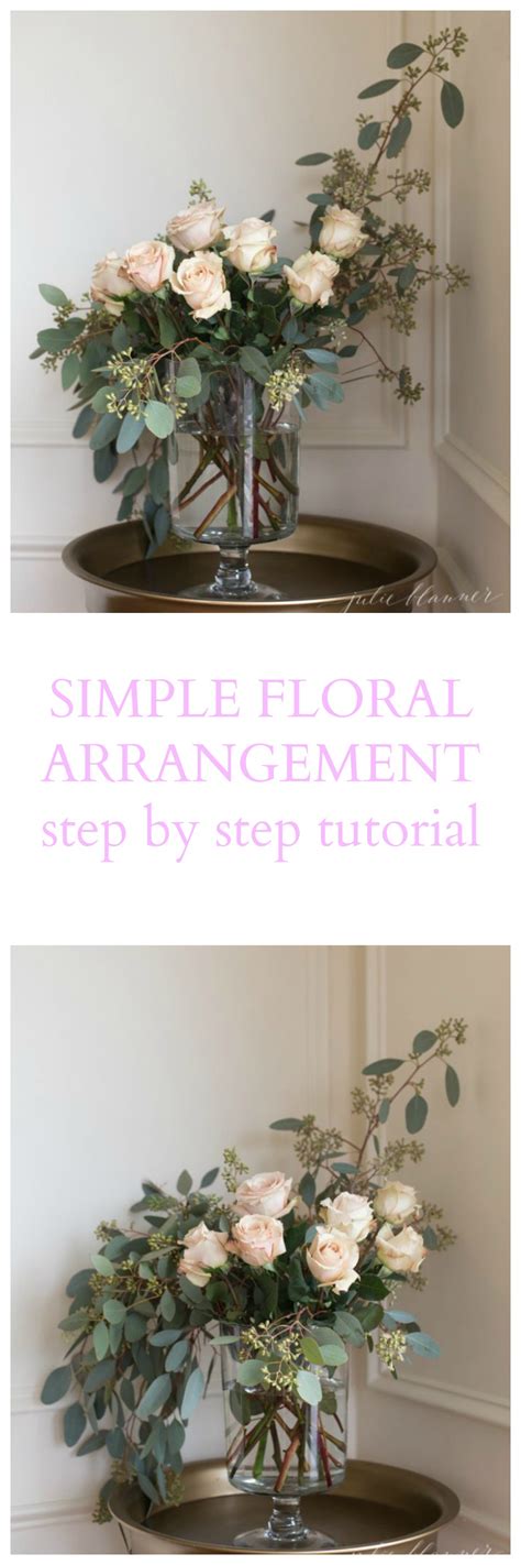 step by step tutorial for creating a simple floral arrangement floral arrangements flower