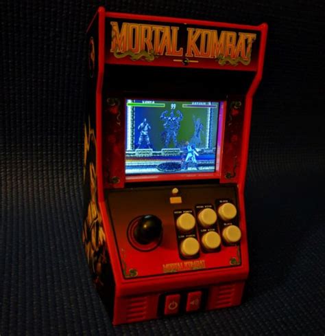 Mortal Kombat Mini Arcade Classics Game Color Screen Midway Basic Fun