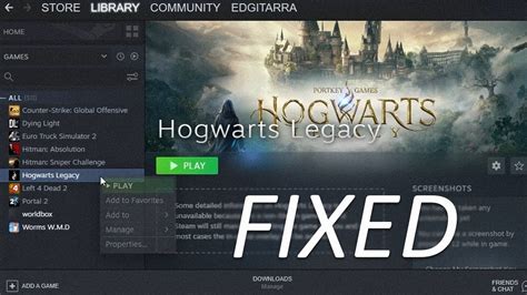 Fix Hogwarts Legacy Crashing On Startup Error On Windows 1011 Youtube