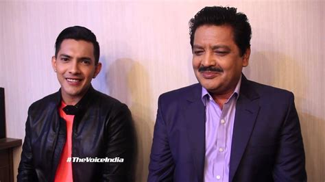 Father Son Singing Duo Udit And Aditya Narayan On The Voice India Youtube