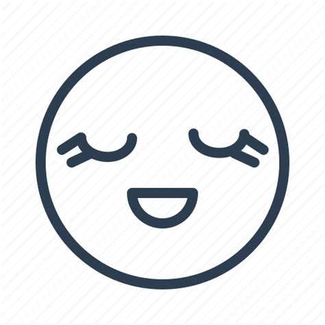 Avatar Cute Emoticon Emotion Eyelash Face Smiley Icon Download On Iconfinder