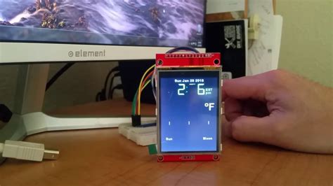 Esp8266 Weather Station Color Dst Youtube