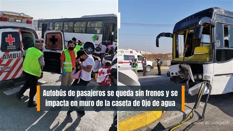 Choque De Autobús En La Caseta México Pachuca Deja 34 Heridos