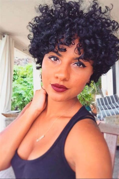 Short Curly Hairstyles For Black Women 2019 On Stylevore