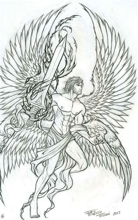 19 Archangel Tattoo Designs
