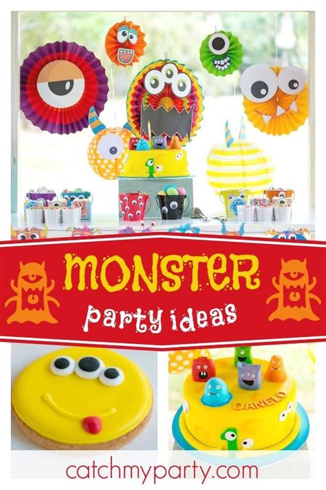 Little Monsters Birthday Danelos Little Monsters Birthday Party