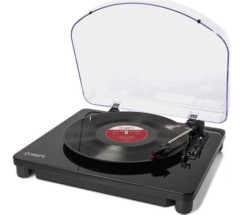 Ion Audio Classic Lp Turntable Record Player Black From