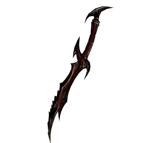 Daedric Sword From Skyrim By Sirarturo On Deviantart