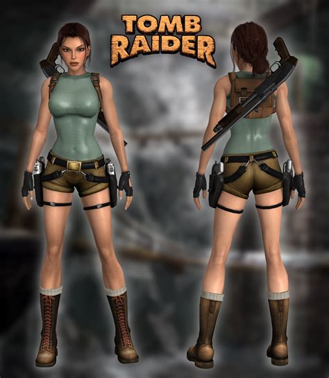 Lara Croft Tr1 Classic By Larreks On Deviantart